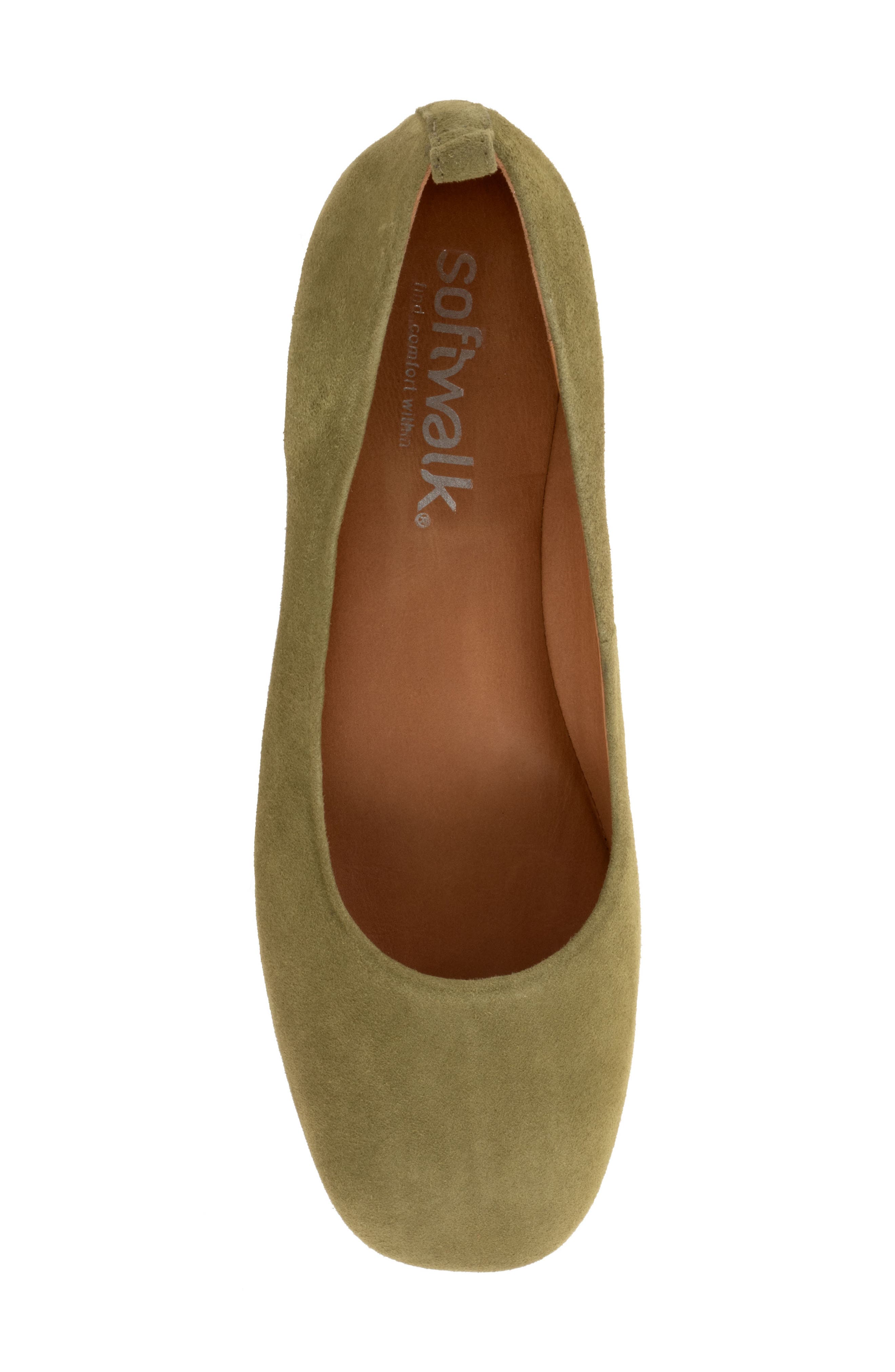 Kiris Flat, Alternate, color, OLIVE SUEDE