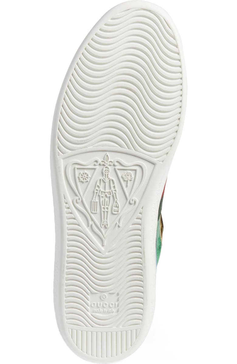 Gucci New Ace Rainbow Sneaker, Alternate, color,
