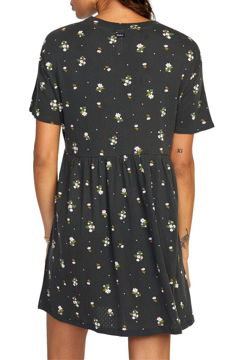 RVCA City Vibes Leopard Print Dress, Alternate, color, 