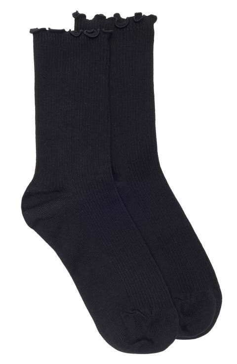 Lettuce Edge Quarter Crew Socks