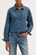 Madewell Oversize Denim Button-Up Shirt