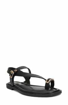 Seven7 Cross Strap Flat Sandal