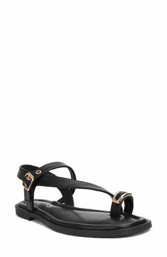 Seven7 Cross Strap Flat Sandal