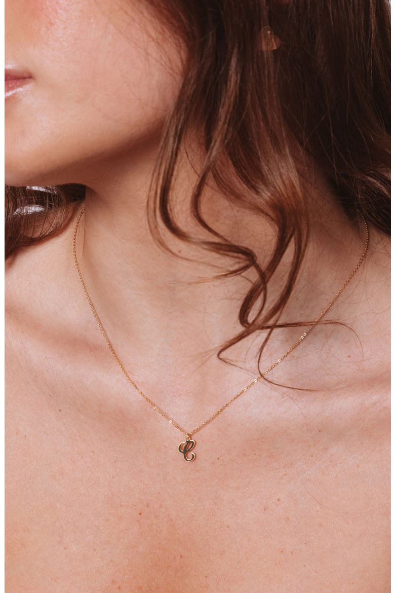 Gianna Initial Pendant Necklace, Alternate, color, GOLD / A