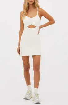 Beach Riot Jewel Cutout Active Dress
