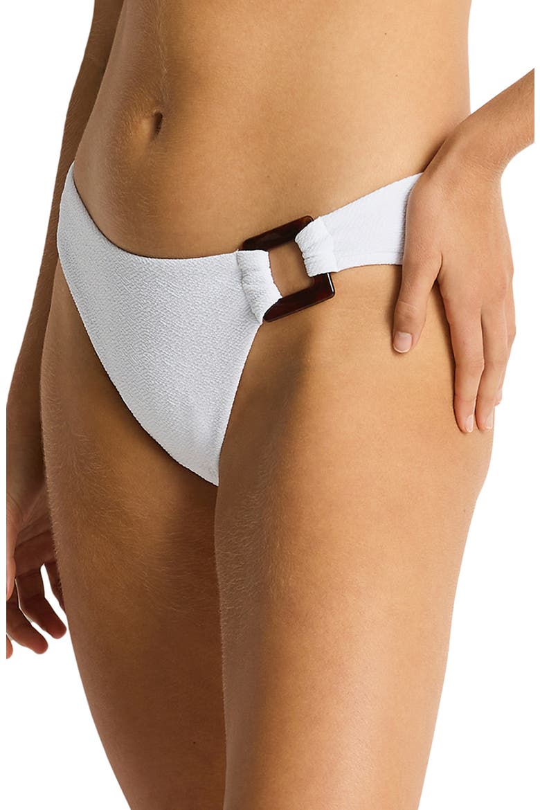 Ring Bikini Bottoms, Alternate, color, WHITE