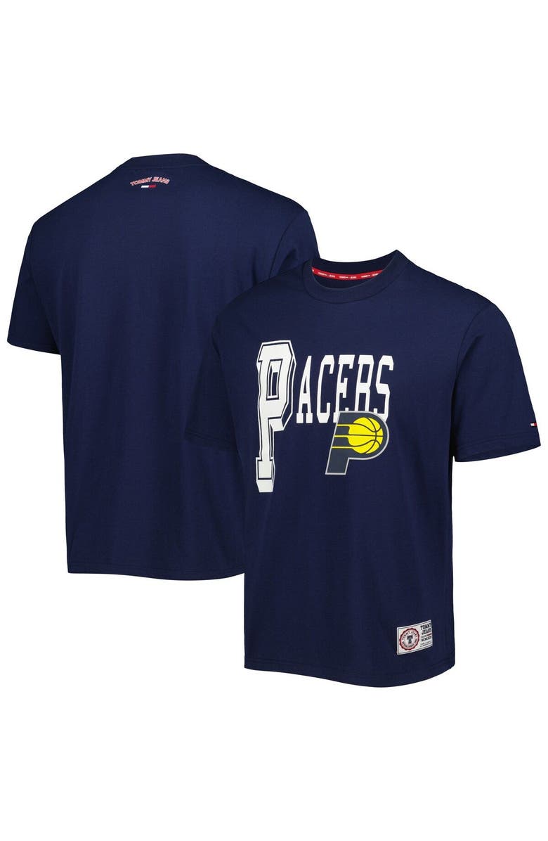 TOMMY JEANS Men's Tommy Jeans Navy Indiana Pacers Mel Varsity T-Shirt, Main, color, 