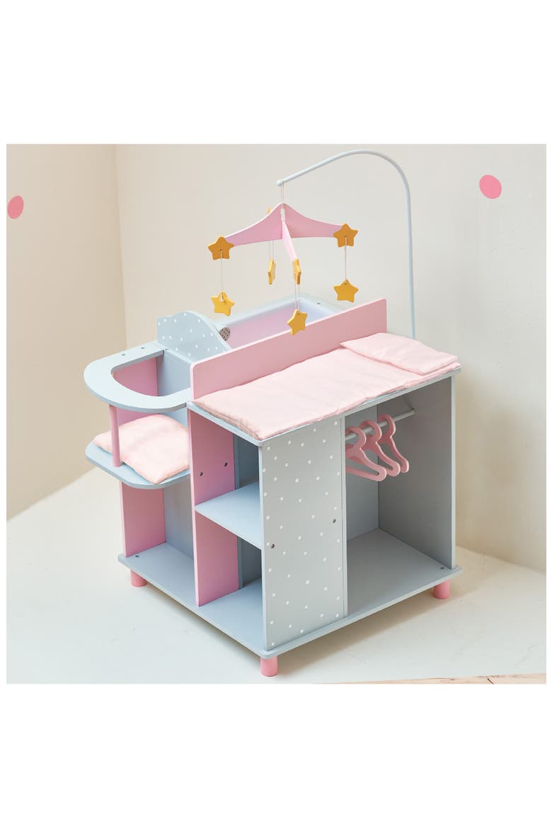 Olivia's Little World Baby Doll Changing Station, Alternate, color, GRAY