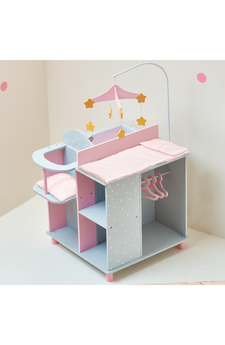 Teamson Kids Olivia's Little World Baby Doll Changing Station, Alternate, color, Gray