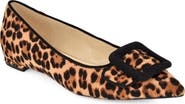 Nine West Jesike Genuine Calf Hair Flat