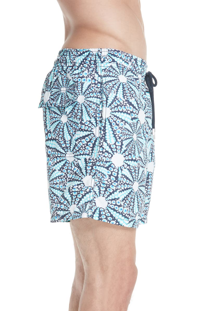 Vilebrequin Oursinade Print Swim Trunks, Alternate, color, 