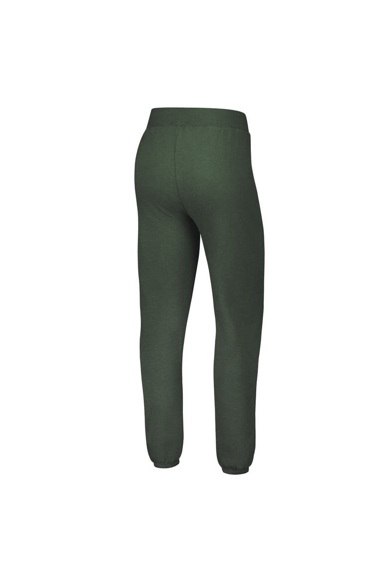 Women's G-III 4Her by Carl Banks Green Green Bay Packers Scrimmage Fleece Pants, Alternate, color, Green