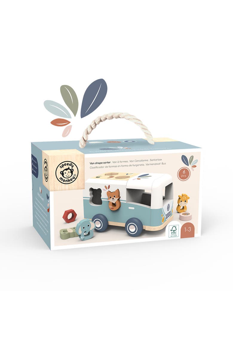 Van Shape Sorter, Alternate, color, Multi
