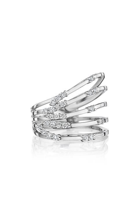 Luminus Stacked Diamond Ring