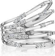 Hueb Luminus Stacked Diamond Ring