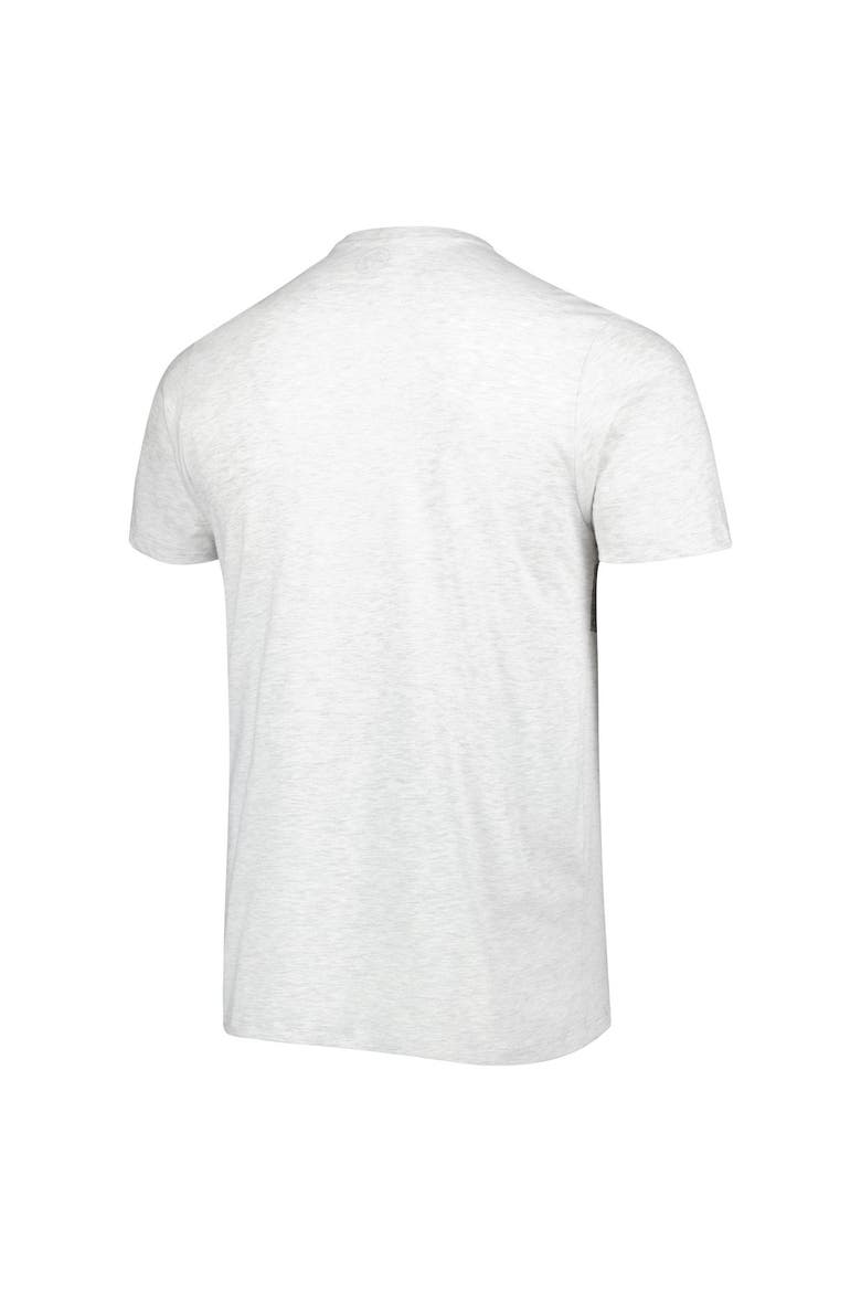 Men's '47 Heathered Gray Las Vegas Raiders Franklin Bars Bond T-Shirt, Alternate, color, Gray