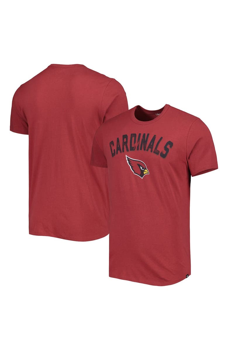 '47 Men's '47 Cardinal Arizona Cardinals All Arch Franklin T-Shirt, Main, color, Cardinal