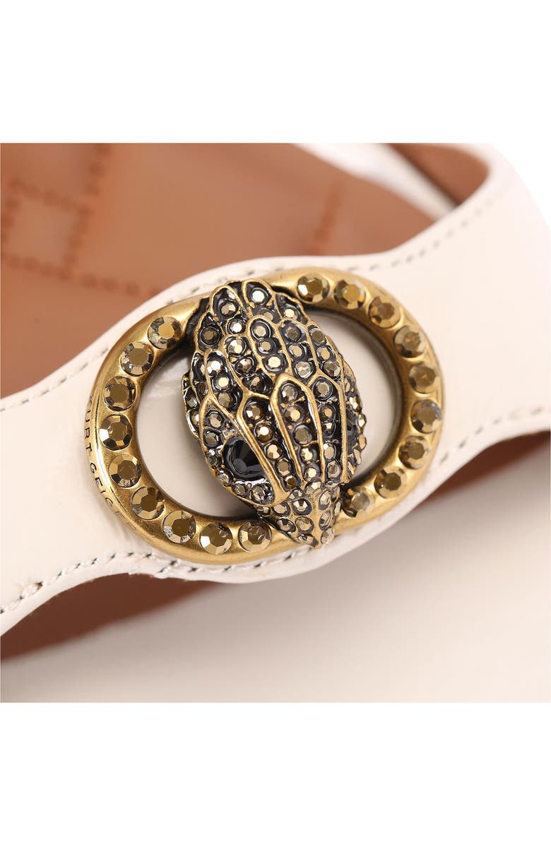 Kurt Geiger London Chelsea Ankle Strap Sandal, Alternate, color, Natural