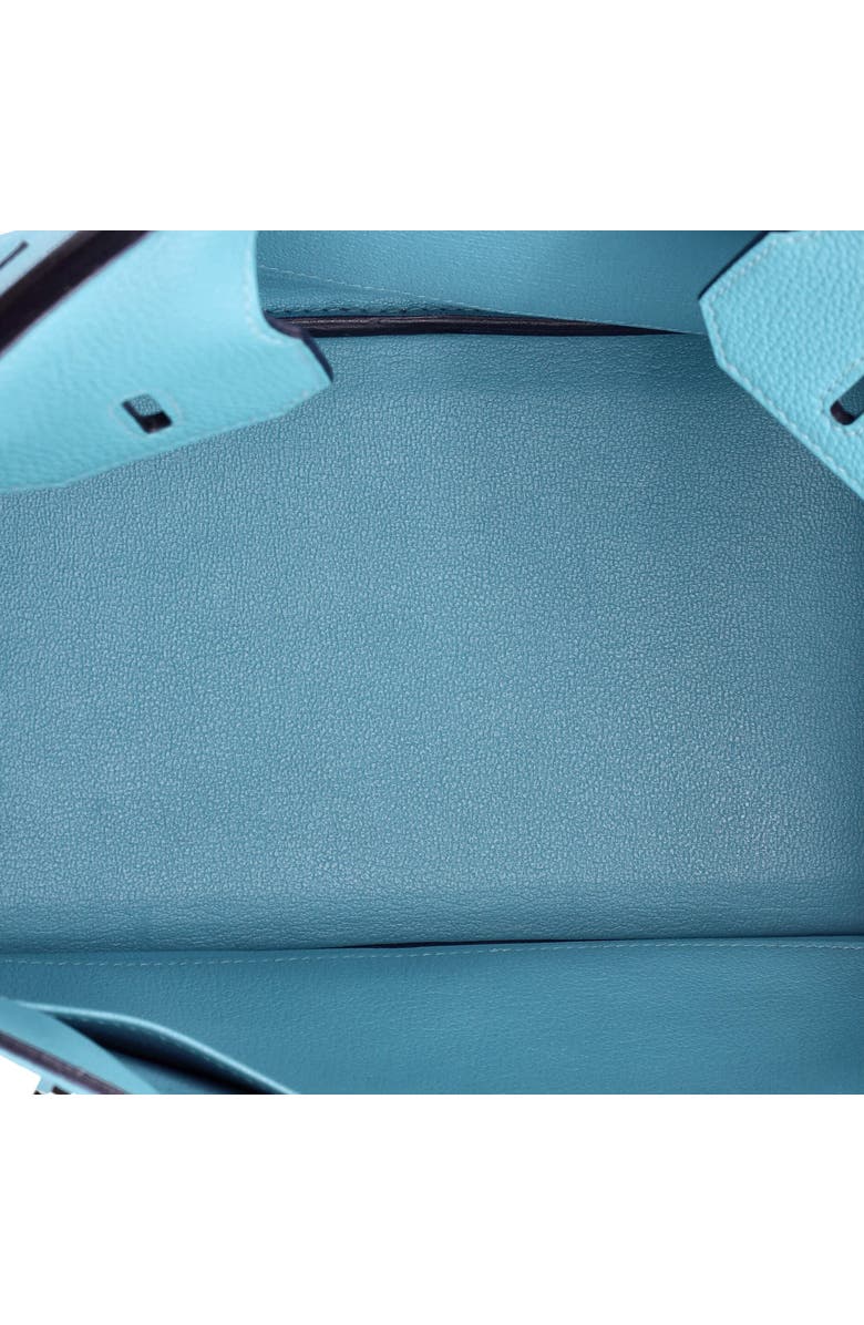 Pre-Owned Hermes Birkin Handbag Blue Togo with Palladium Hardware 30, Alternate, color, Bleu Du Nord