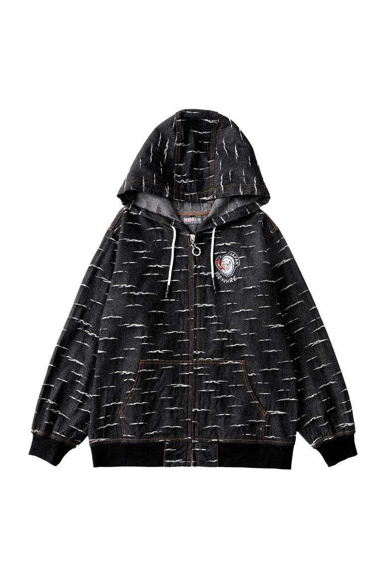 Kaketsugi Hoodie, Main, color, Black