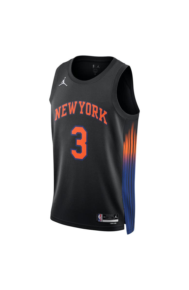 Jordan Brand Unisex Jordan Brand Josh Hart Black New York Knicks Swingman Jersey - Statement Edition, Alternate, color, Black