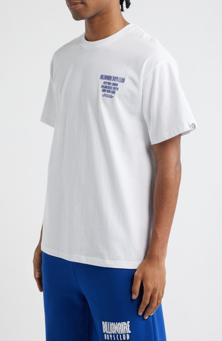 Billionaire Boys Club Camp Graphic T-Shirt, Alternate, color, White