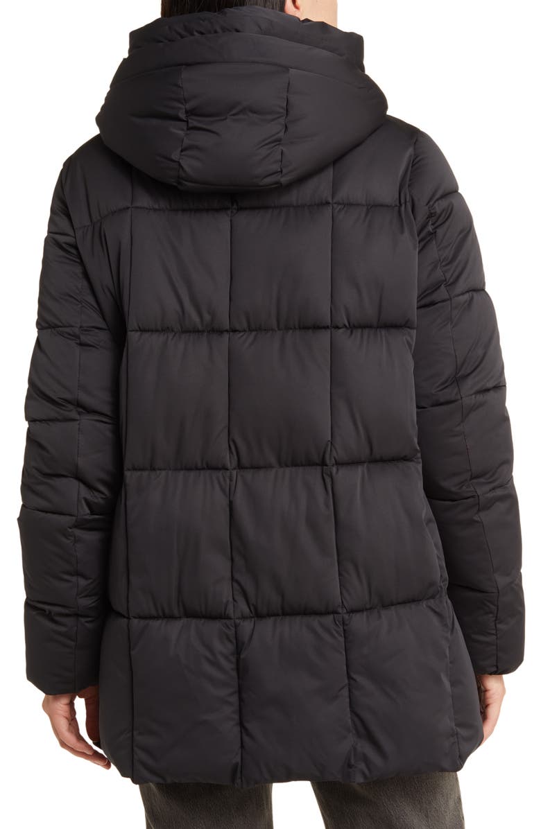 Save The Duck Alena Hooded Puffer Coat, Alternate, color, 