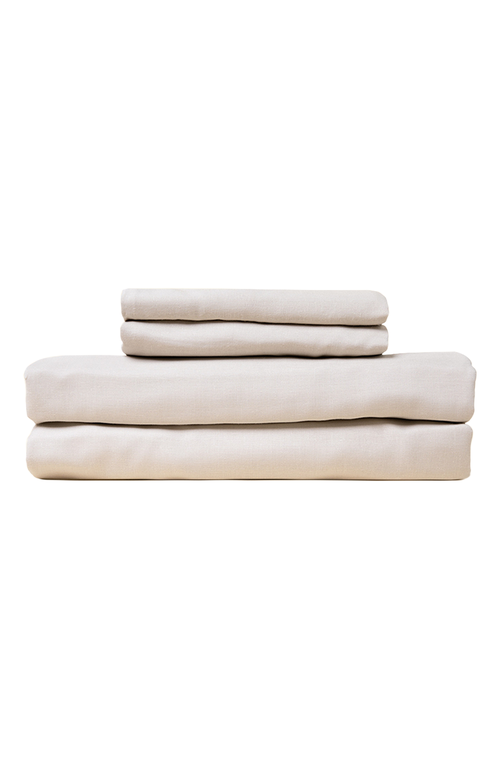Slumber Cloud Performance Linen Blend Sheet Set In Brown