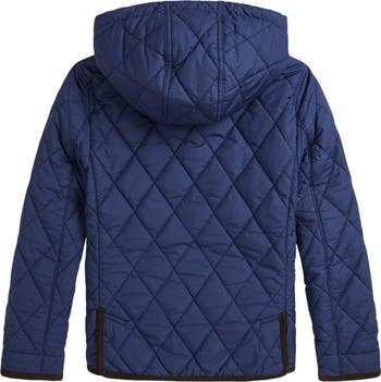 Polo Ralph Lauren Kids' Quilted Hooded Barn Jacket Nordstrom