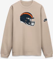 Nike Men's Nike Sand Chicago Bears I-Formation Rewind Club Crew Sweatshirt