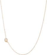 Anzie Diamond Initial Necklace