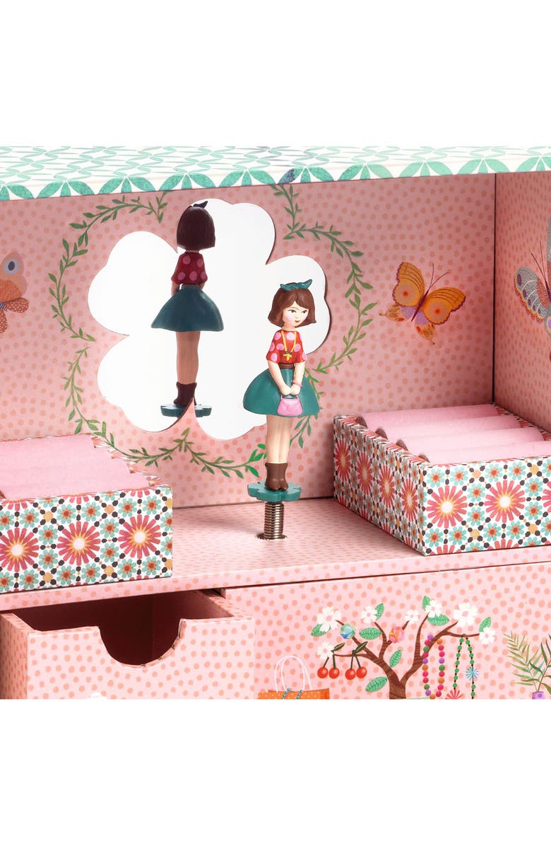 Djeco Secret Garden Musical Treasure Box, Alternate, color, Multi