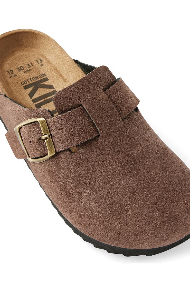 Cotton On Kids Kid's Tommy Buckle Slide, Alternate, color, Rocky Road