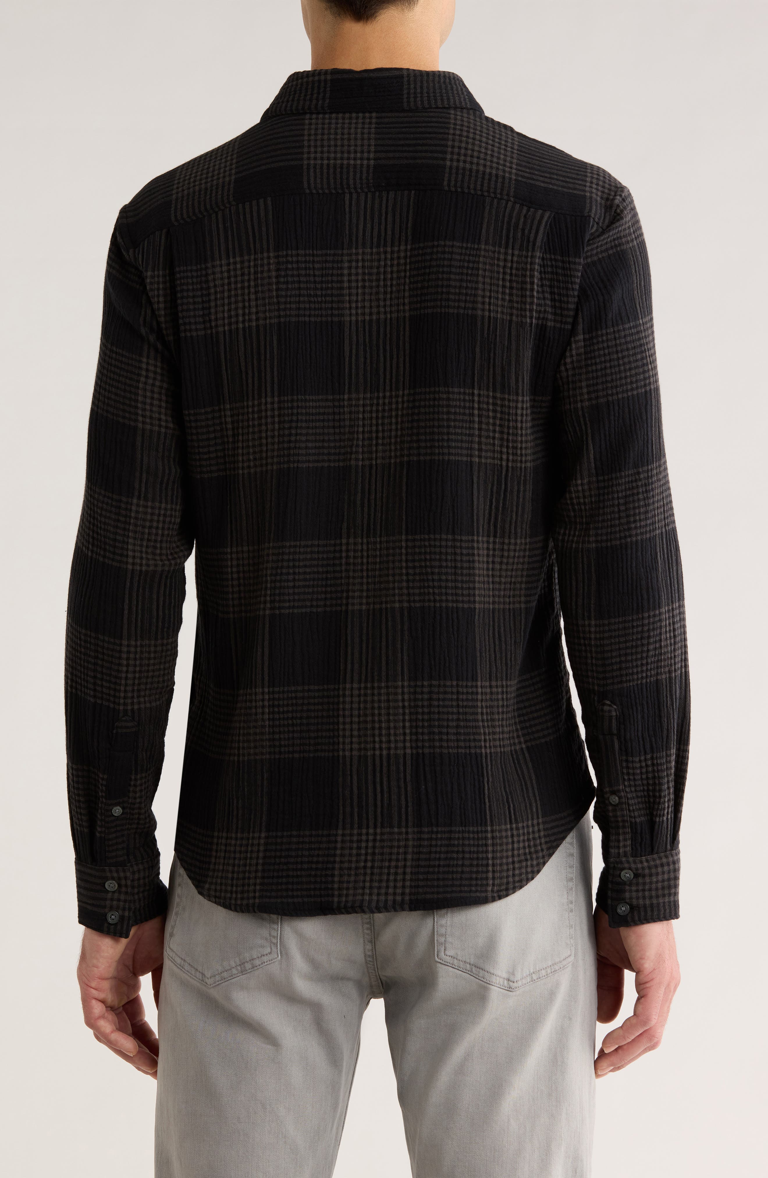 Luca Plaid Button-Up Shirt - image 2