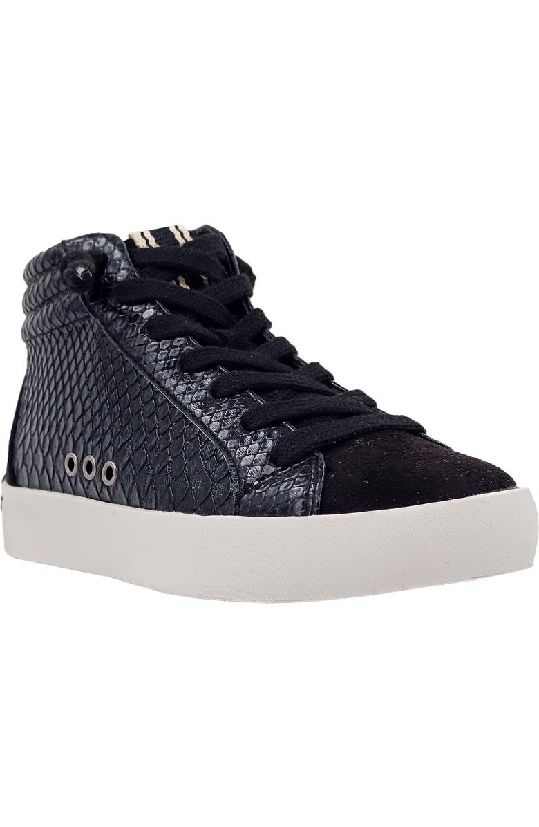 SHUSHOP Kids' Reese Studded High Top Sneaker, Main, color,