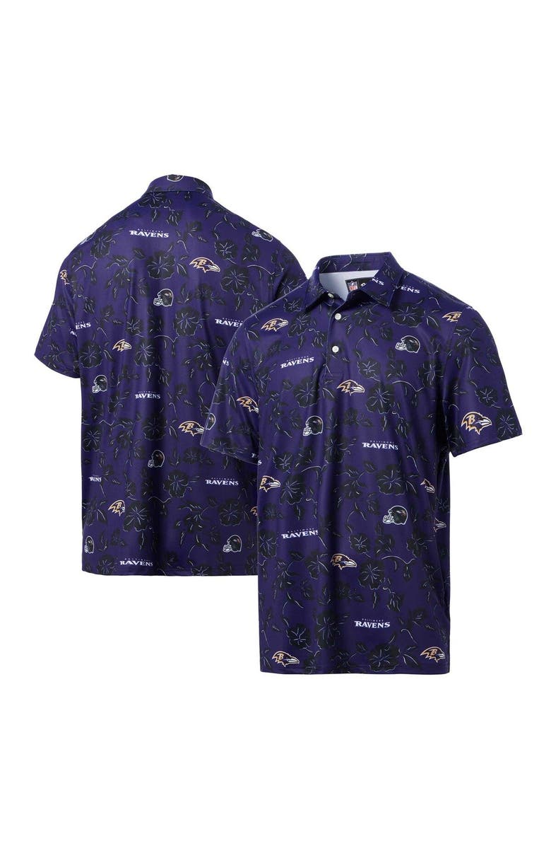 Reyn Spooner Men's Reyn Spooner Purple Baltimore Ravens Pua Performance Polo, Main, color, Purple