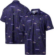 Reyn Spooner Men's Reyn Spooner Purple Baltimore Ravens Pua Performance Polo