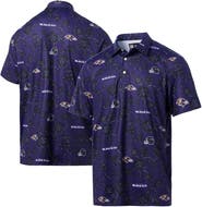 Reyn Spooner Men's Reyn Spooner Purple Baltimore Ravens Pua Performance Polo