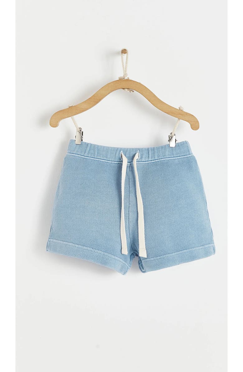 Babycottons Premium Cotton Essentials Thai Short for Infant, Main, color, Light Blue