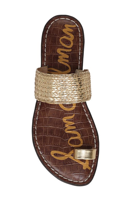 SAM EDELMAN SAM EDELMAN GEMINI TOE LOOP SANDAL 