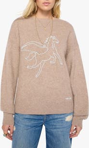 MOTHER The Biggie Jumper Wool & Cashmere Sweater