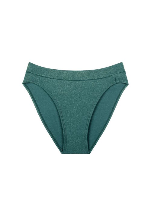 Cuup The Brief Lurex In Green