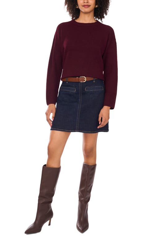 Vince Camuto Relaxed Fit Sweater In Red