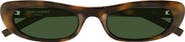 Saint Laurent Shade 53mm Panthos Sunglasses