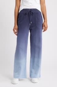 CITY BLUES Ombré Dip Dye Drawstring Lounge Pants