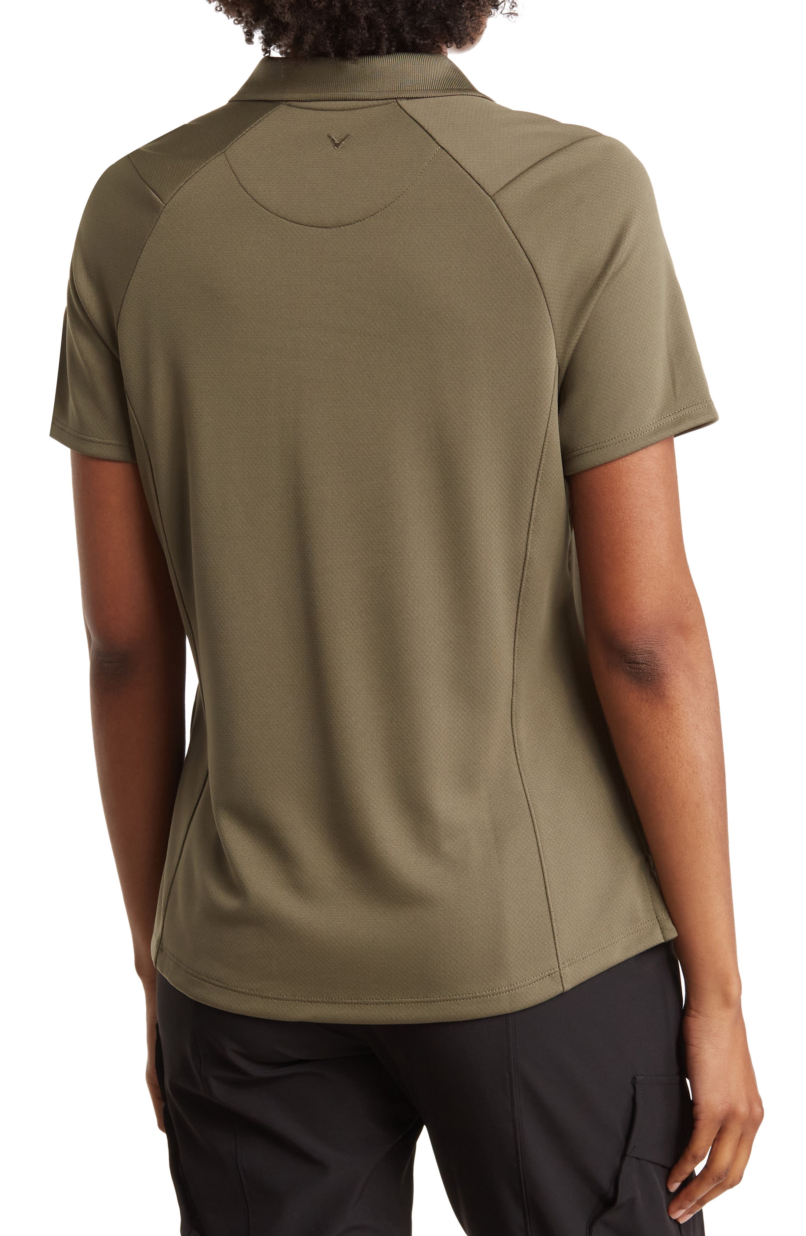 Essential Solid Knit Golf Polo - image 3