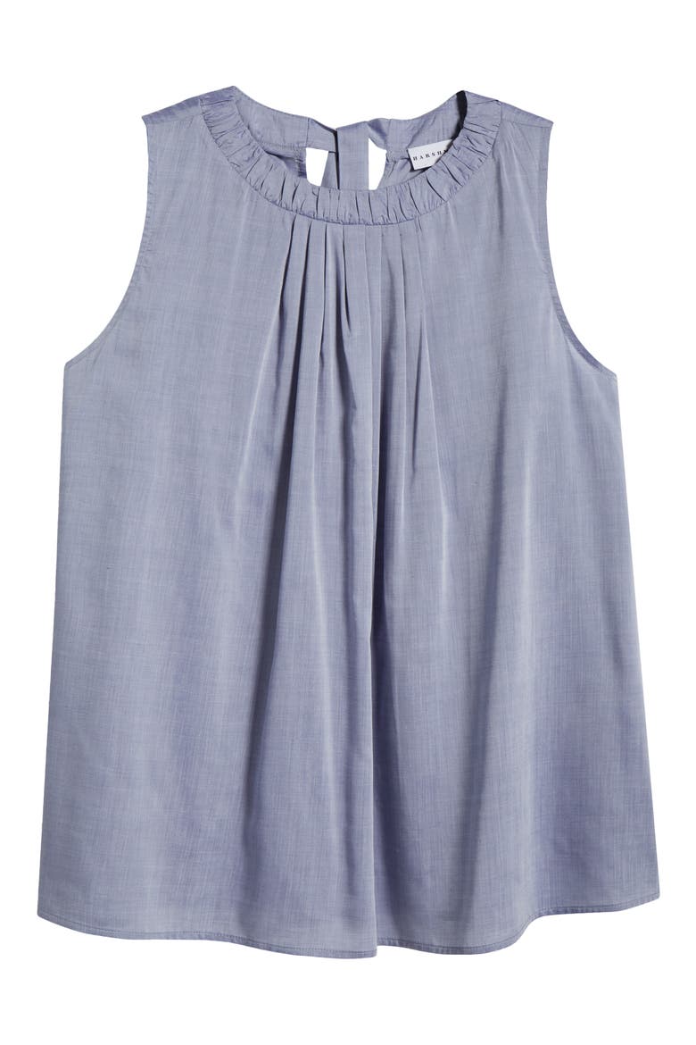 Ciri Sleeveless Tencel® Top, Alternate, color, ICE BLUE