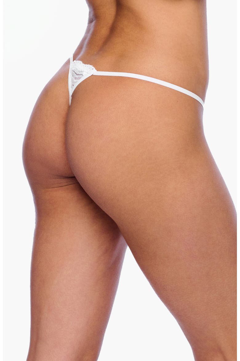 Dolce G-String, Alternate, color, White