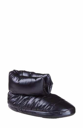 ISOTONER Nylon Puffer Bootie Slipper