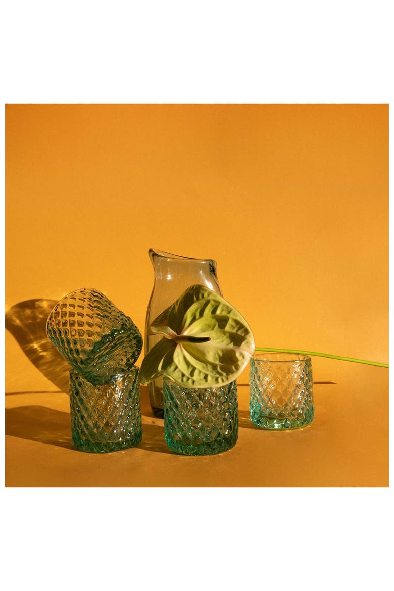 Bruma Glass - Set of 2, Alternate, color, Turquoise